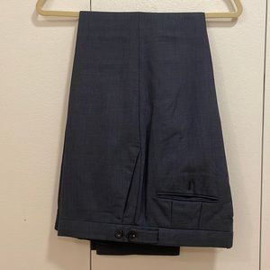 REISS Men blue suit pant 36 waist (~34 length) pant. Modern slim cut trim.